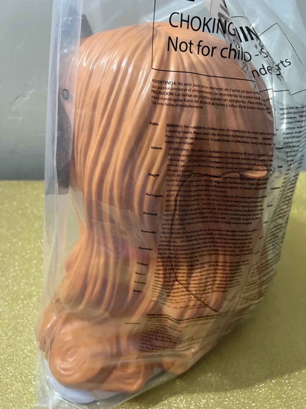 New in Bag Megan 2.0 Head Bust with Detachable Face Popcorn Bucket